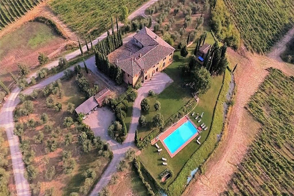 Villa Santa Virginia Siena Exterior foto